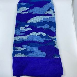 Blue Camo Compression Socks